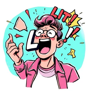 "Lit" 설명 원어민처럼 이 멋진 영어 슬랭 사용하기