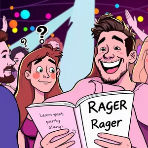 Rager Explicación y Uso de Esta Jerga de Fiesta Desenfrenada