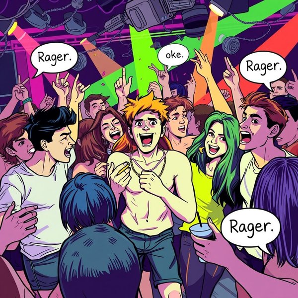 Understanding the meaning of the party slang Rager