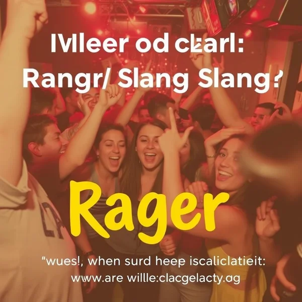 Understanding the meaning of the party slang Rager