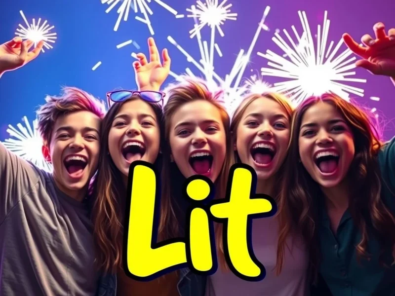 รูปภาพที่แสดงความตื่นเต้นของสิ่งที่ถูกเรียกว่า Lit
