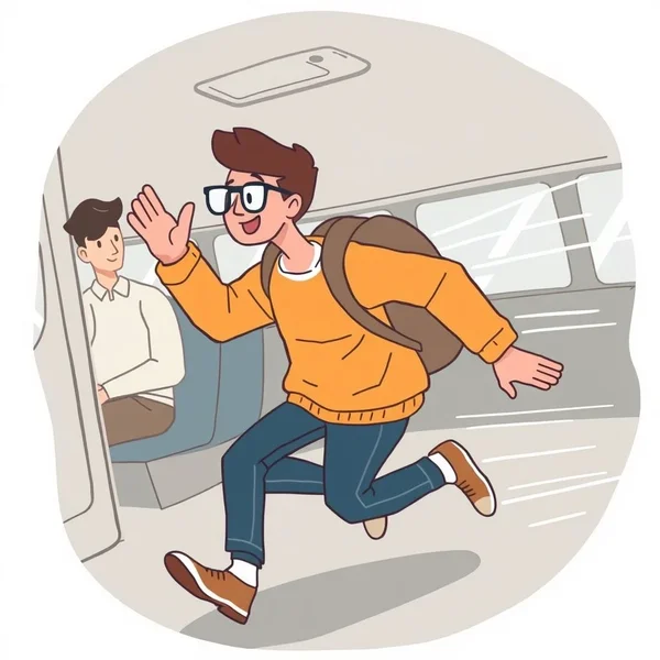 Illustratie voor de Engelse slangterm Jet
