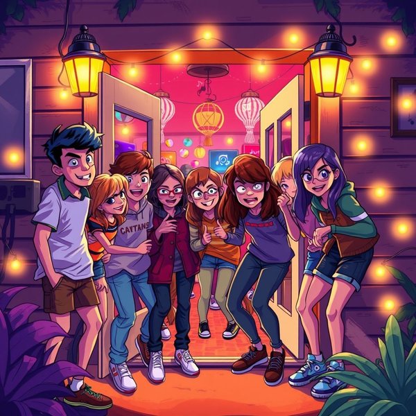 Image title must include the primary keyword Crash a Party