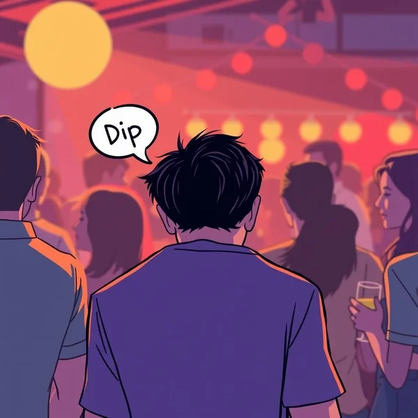 Understanding the slang term Dip