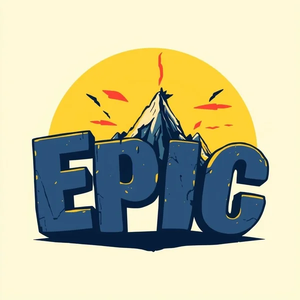 The slang word Epic visualized