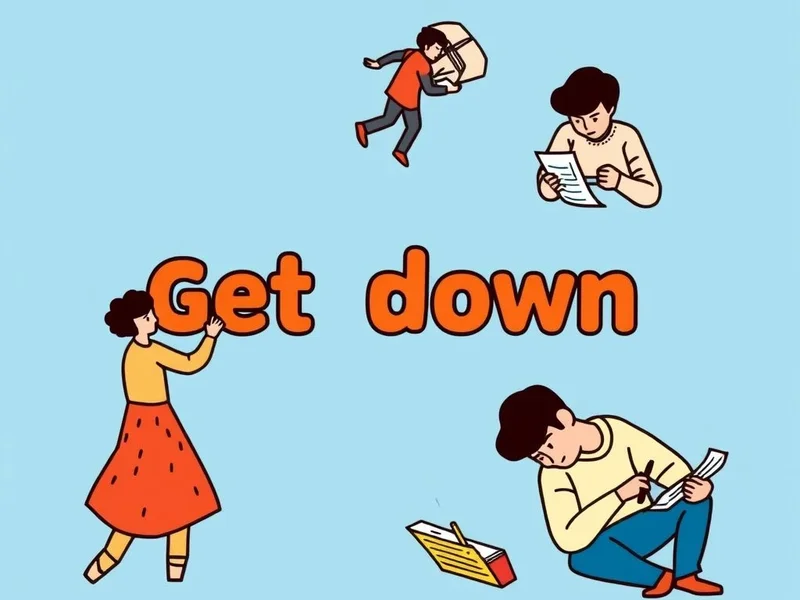 掌握英语俚语短语 Get Down