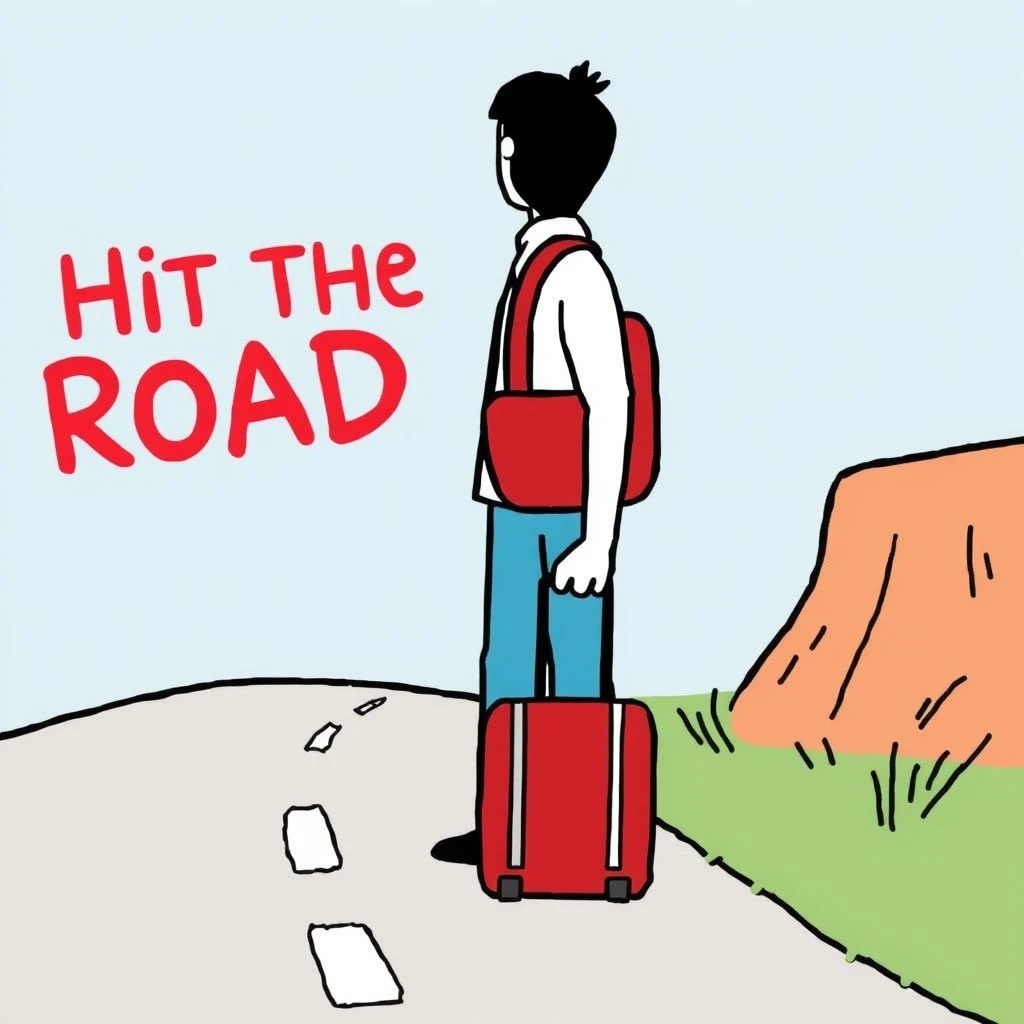 "Hit The Road" 원어민처럼 사용하는 법 흔한 영어 속어 가이드
