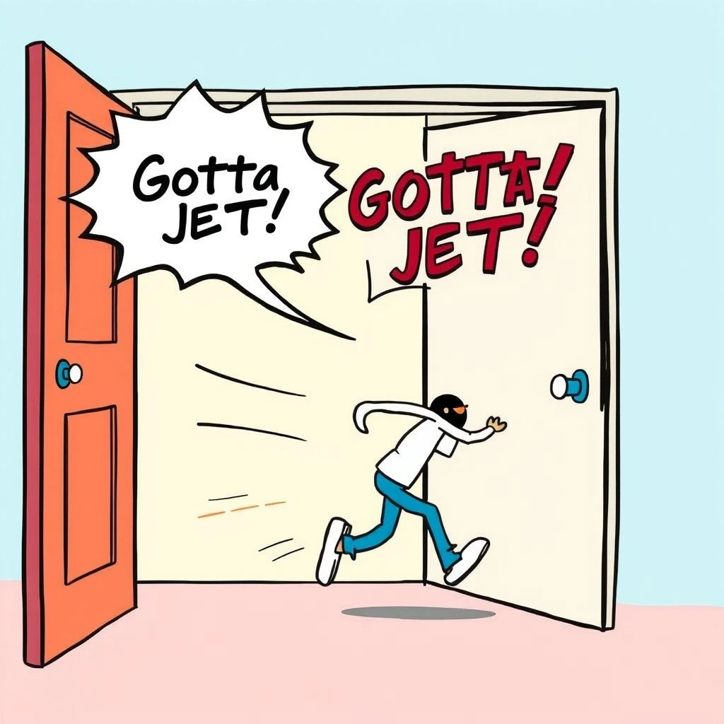 Penjelasan 'Jet' Kuasai Slang Bahasa Inggris Umum Ini untuk Kepergian Cepat