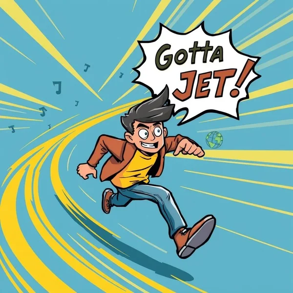 Illustrazione per il termine gergale inglese Jet