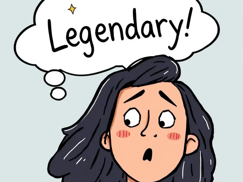 Understanding the English slang word Legendary