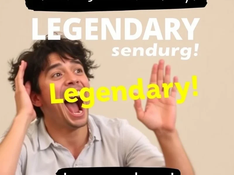 Understanding the English slang word Legendary