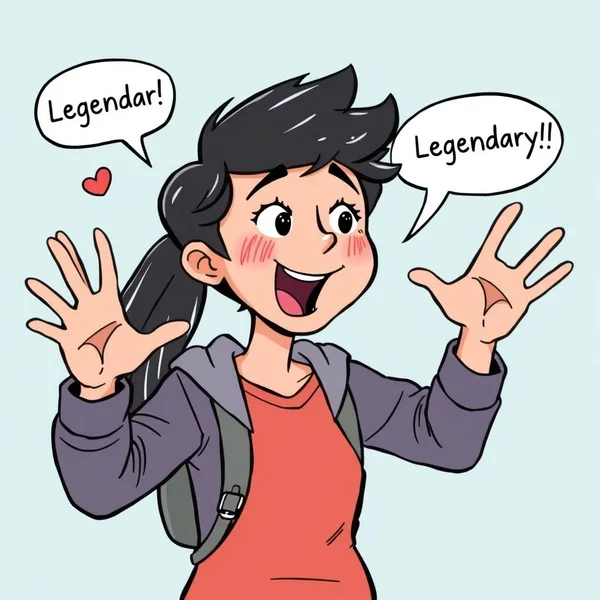 Understanding the English slang word Legendary
