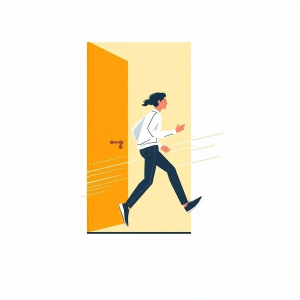 Illustration for the English slang term Jet