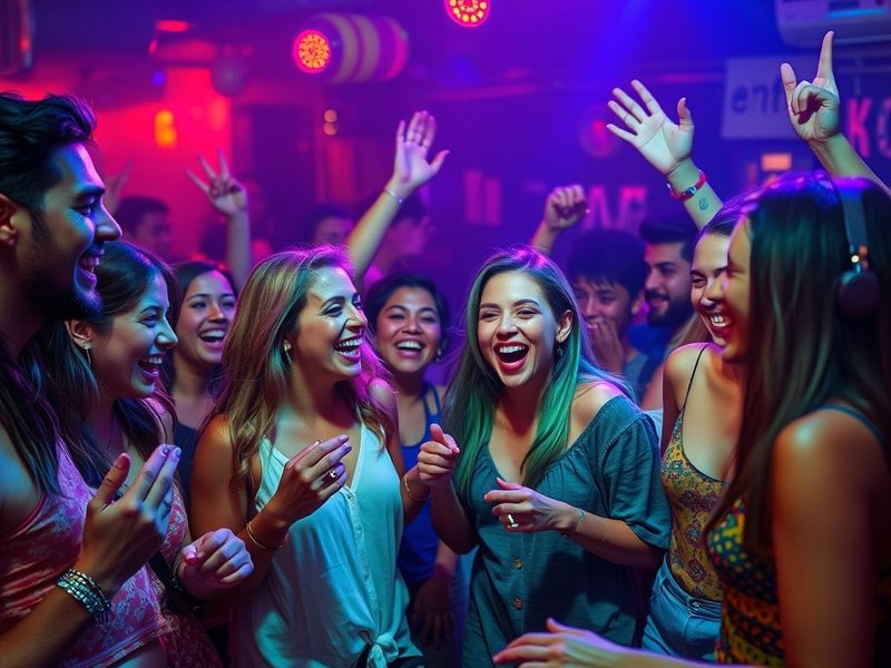 Image of people having fun at a party, illustrating the term Party Animal
