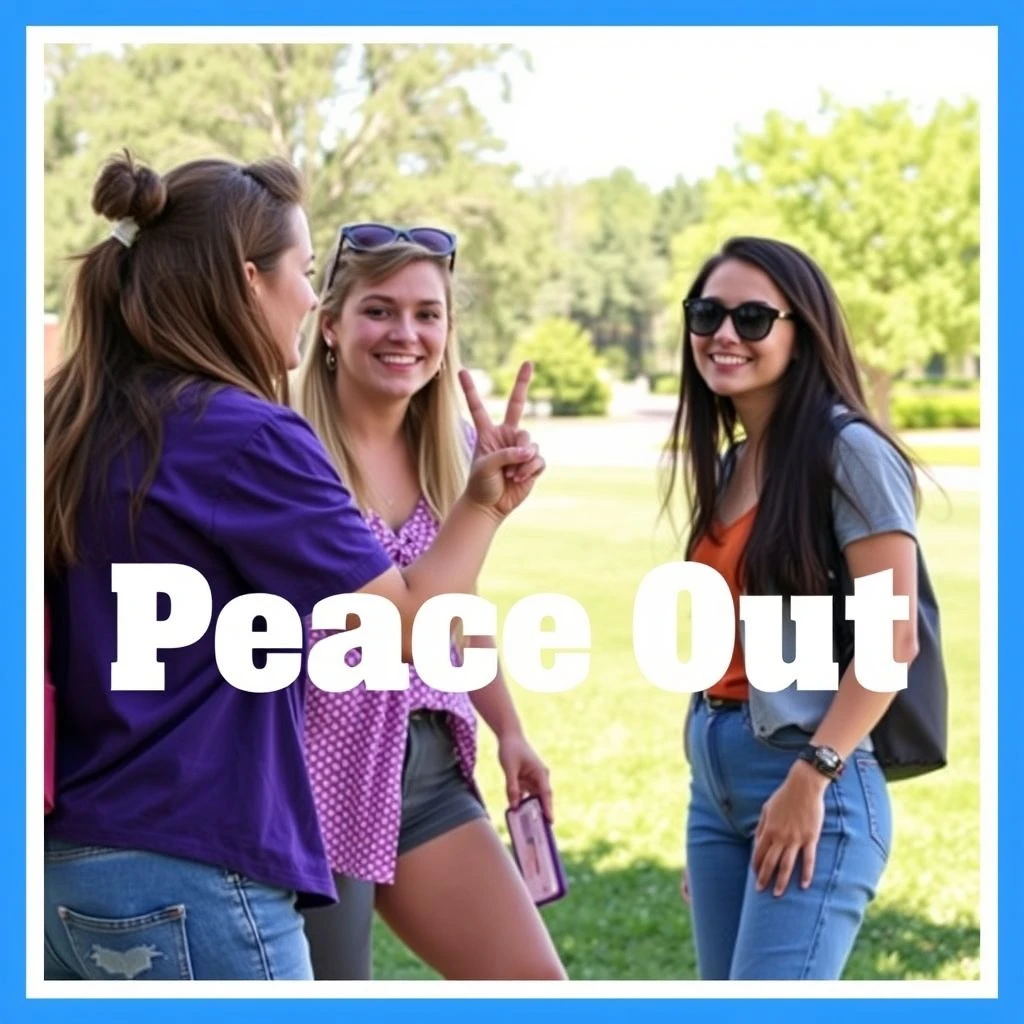 Peace Out Bu Yaygın Argo Ne Anlama Geliyor ve Nasıl Kullanılır