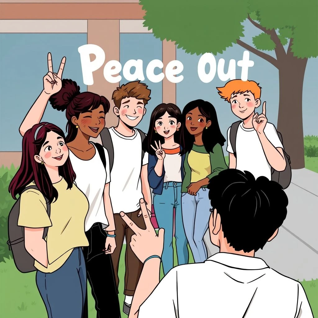 "Peace Out" l'argot comment comprendre et utiliser comme un pro