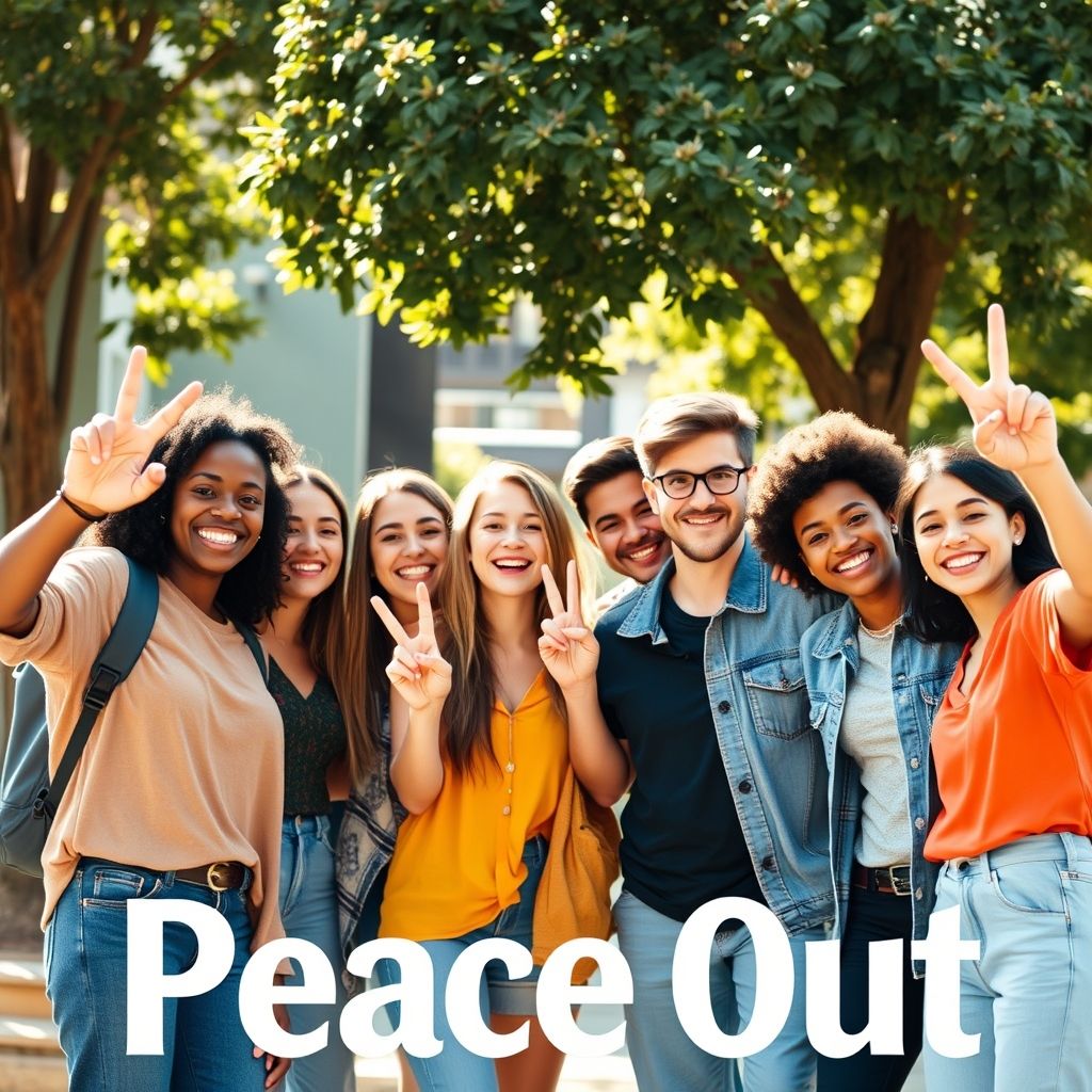 "Peace Out" คืออะไร? ใช้อย่างไรให้เหมือนมืออาชีพ (คำสแลงทั่วไป)