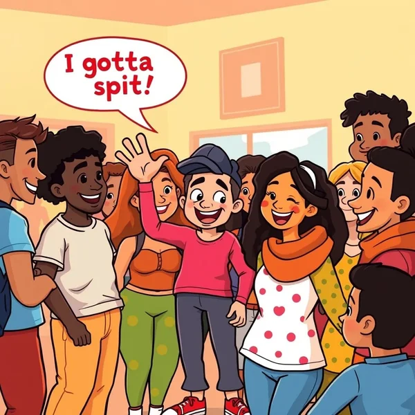 Understanding the English slang word Split