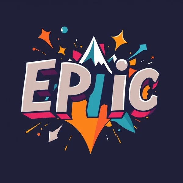 The slang word Epic visualized