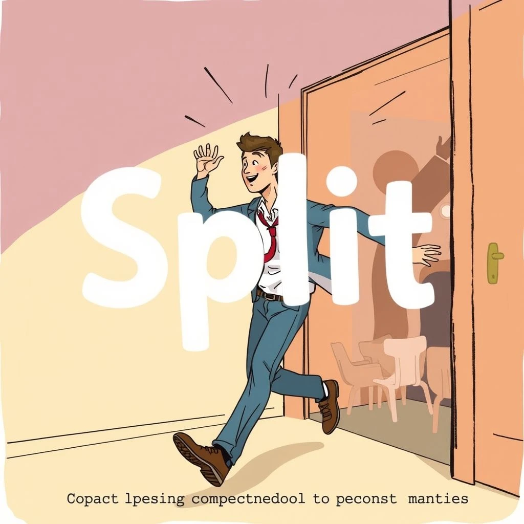 時間です「Split」？この一般的な英語のスラングフレーズを理解する