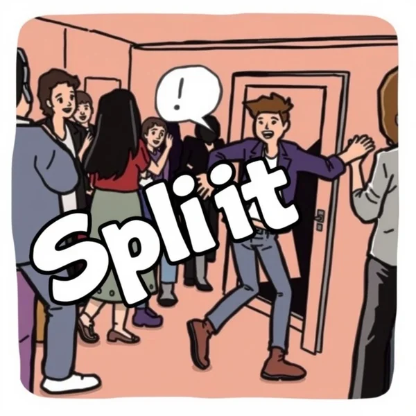 Understanding the English slang word Split