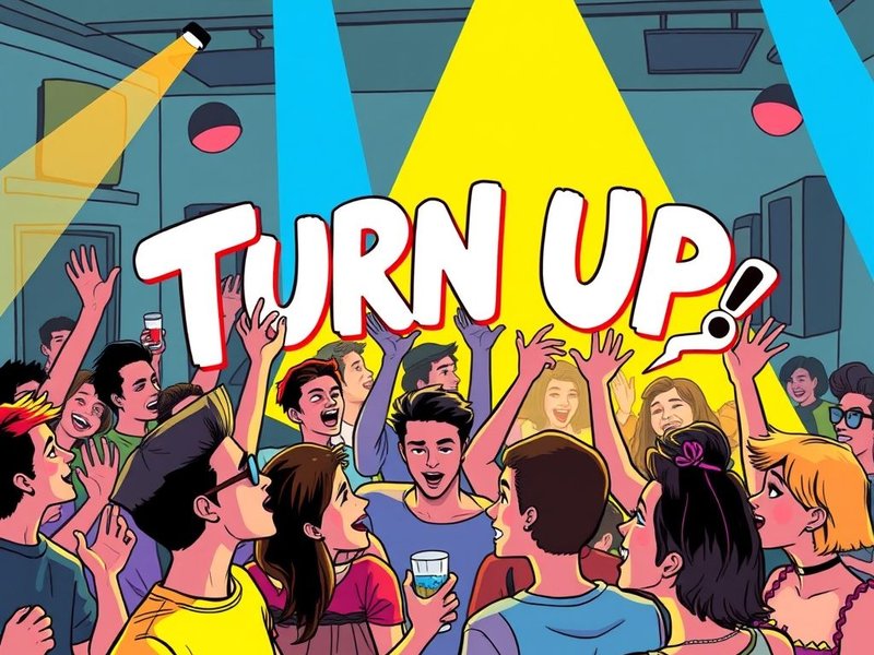 ทำความเข้าใจความหมายของสแลงภาษาอังกฤษ Turn Up