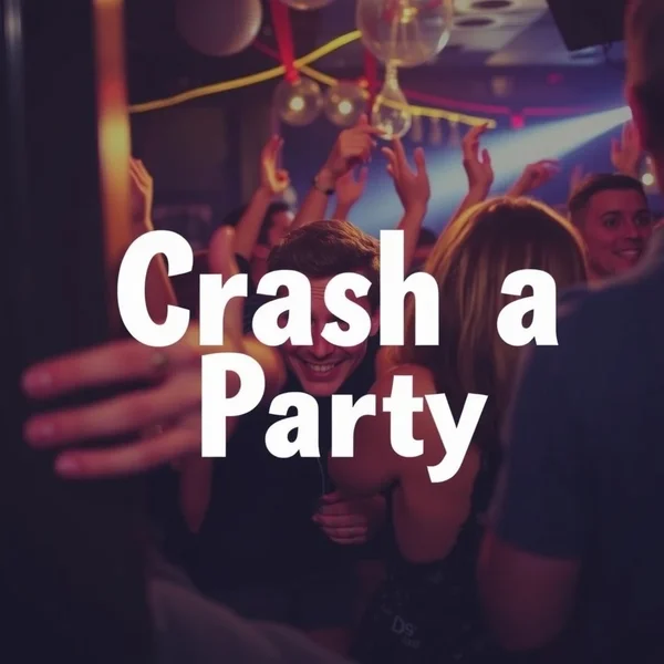 صورة عنوانها يجب أن يشمل الكلمة المفتاحية الأساسية Crash a Party