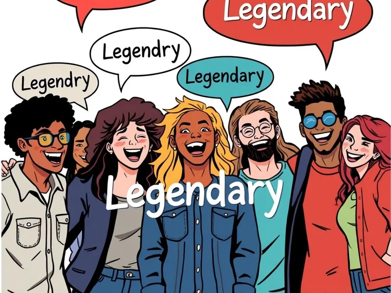 Understanding the English slang word Legendary