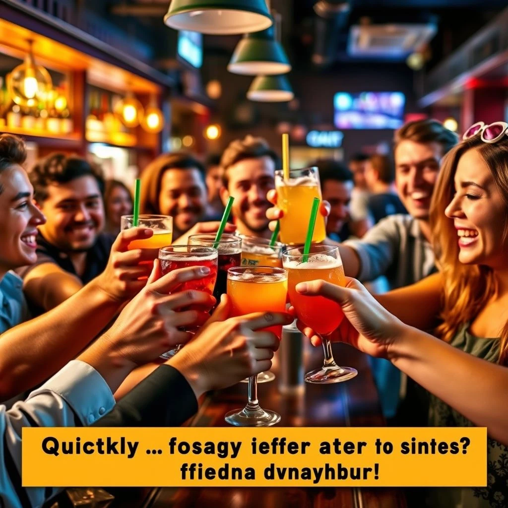"Down a Drink" Decifrato: Significato e Uso di Questo Slang Inglese