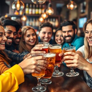 “Down a Drink”解密：掌握这个常用的英语俚语，提升词汇量和口语流利度