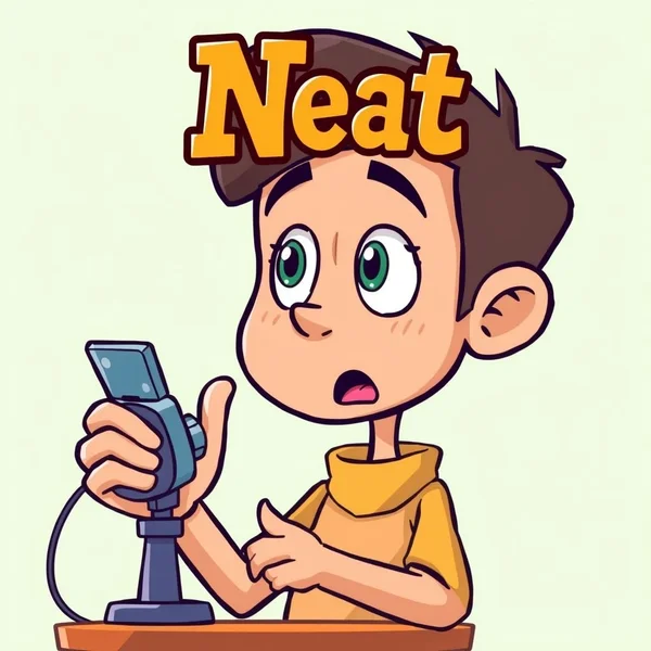 Using the slang word Neat in conversation