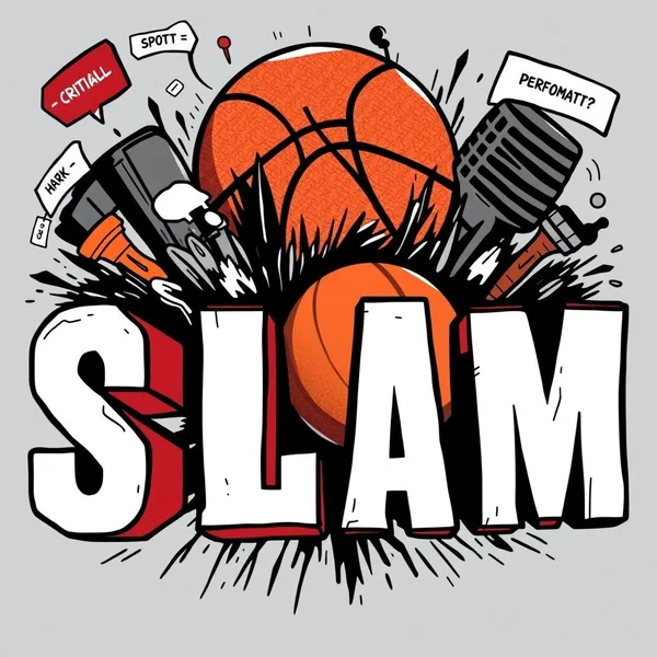 Image showing different contexts of the word Slam