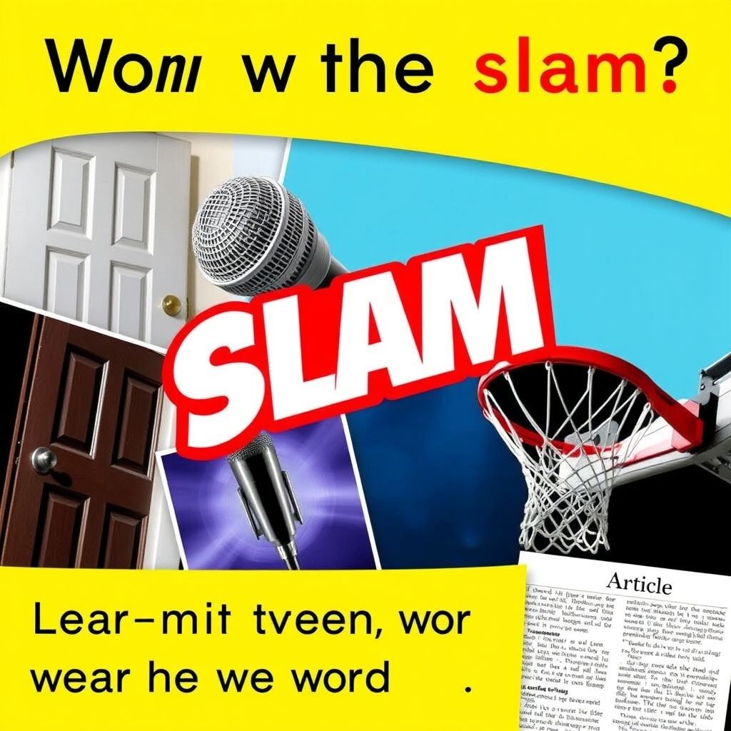 "Slam"i Çözümlemek Anlamı ve Kullanım Kılavuzu