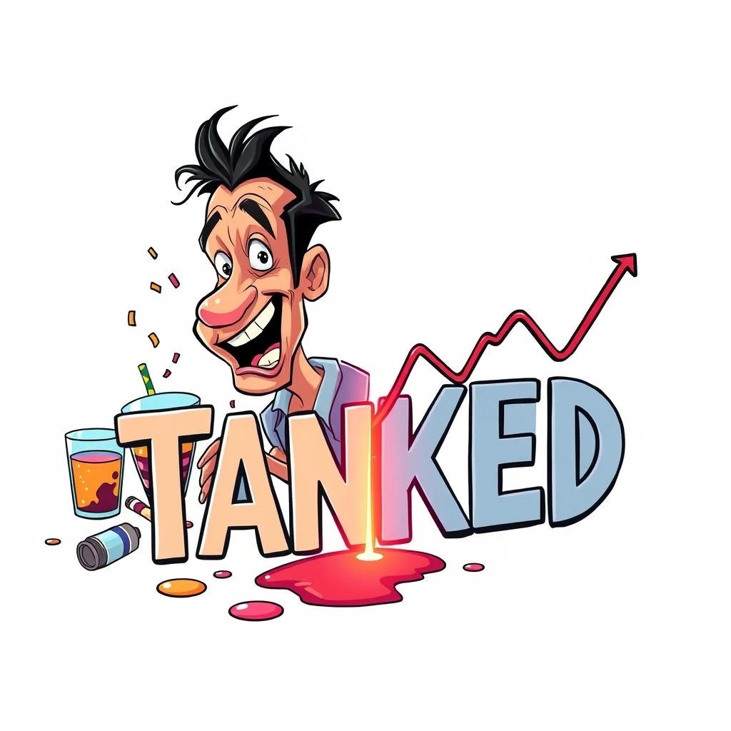 「Tanked」を解説：その意味とこの万能な英語スラングの使い方