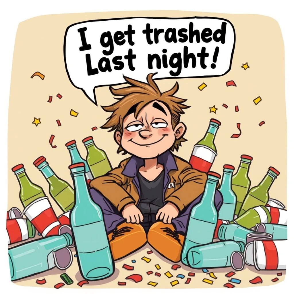 "Trashed" Uitgelegd: Zo Gebruik je Deze Slang als een Native Speaker