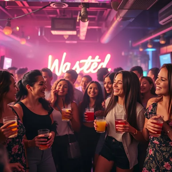 Understanding the slang term Wasted