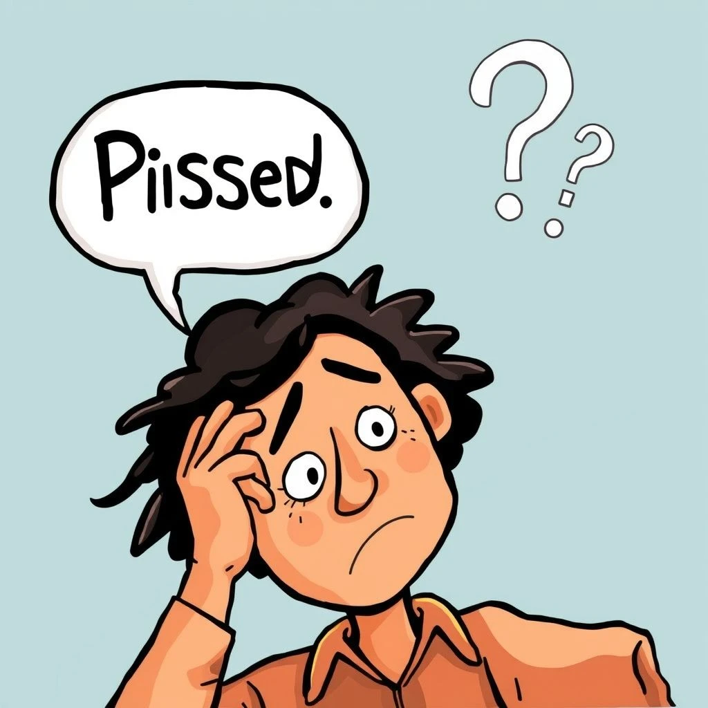 الشعور بـ Pissed؟ فهم هذه الكلمة العامية الإنجليزية الشائعة