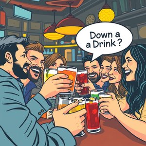 ถอดรหัส Down a Drink: เรียนรู้คำสแลงภาษาอังกฤษทั่วไปให้เชี่ยวชาญ