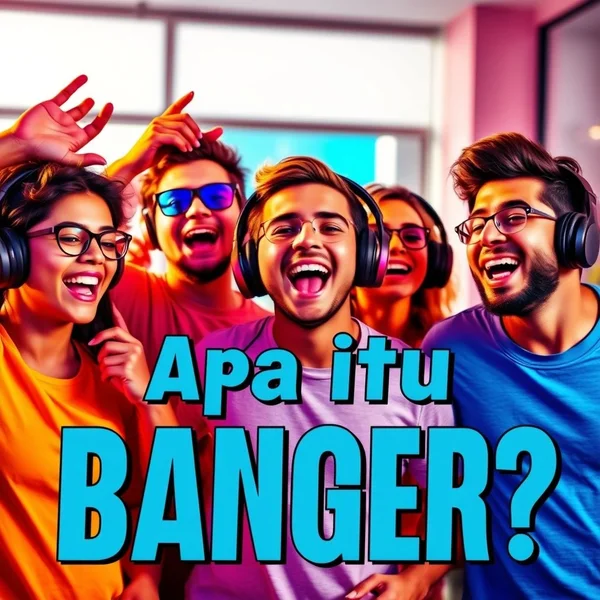 An illustration of people dancing and enjoying a banger of a song at a music festival