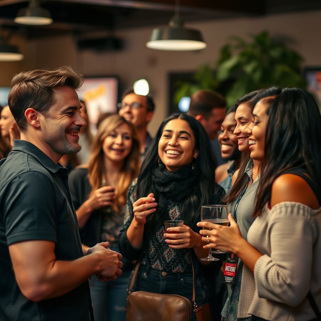 “Mingle”是什么意思？英语社交终极指南，教你像母语者一样交流
