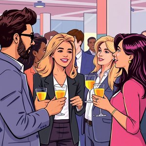 "Schmooze" Dijelaskan Cara Berbicara dan Berjejaring Seperti Penutur Asli