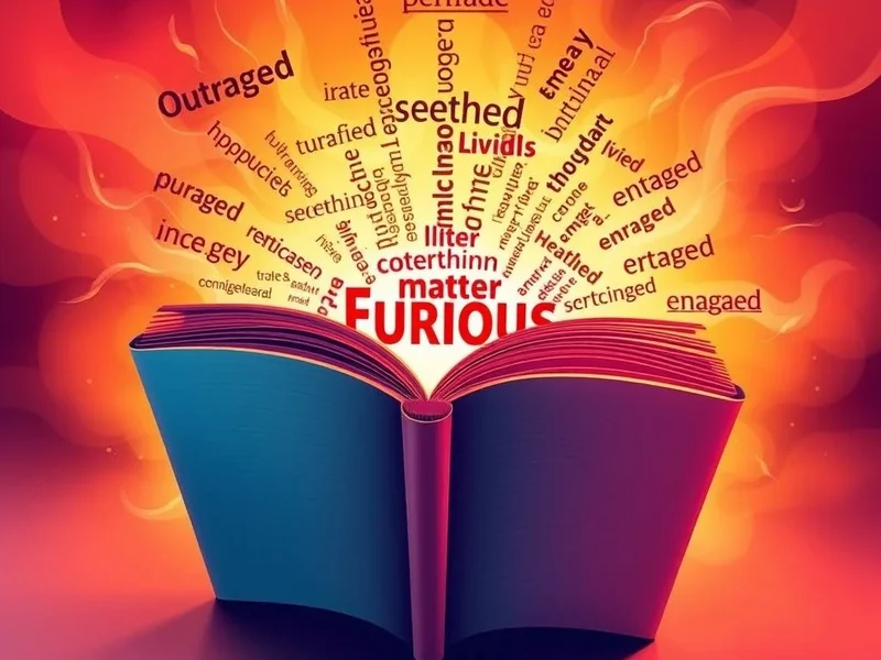 Synonyms for Furious to expand vocabulary