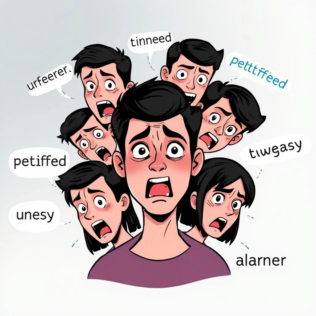 Sinônimos para Afraid Domine o Vocabulário e Expresse Medo Claramente