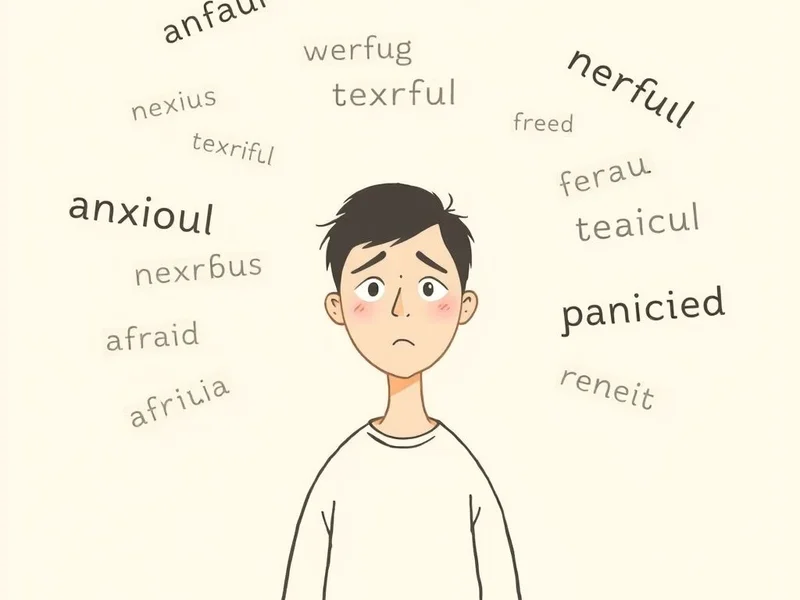 Compreendendo Sinônimos para Scared para melhorar o vocabulário