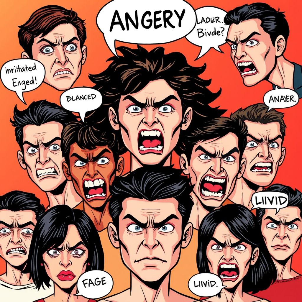 Synonyms for Angry: Amplía Tu Vocabulario y Expresa Sentimientos
