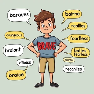 Sinônimos para Corajoso Brave Expresse-se com Coragem