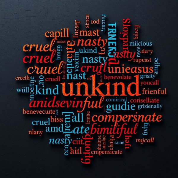 Image displaying various synonyms for Mean