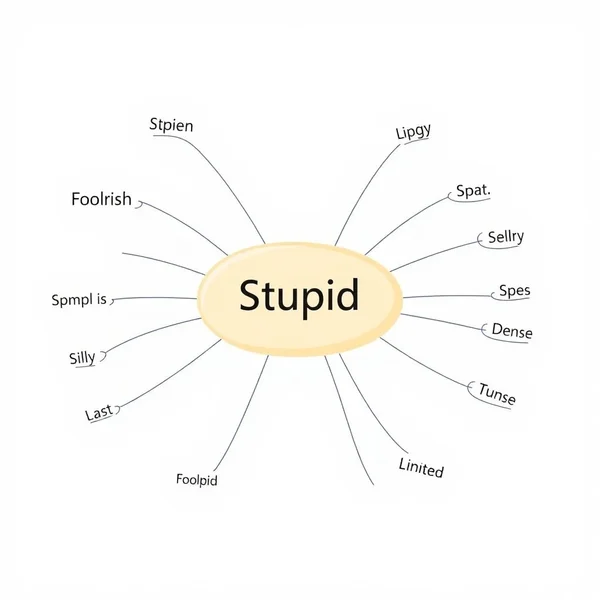 Synonyms for Stupid - Visual Guide