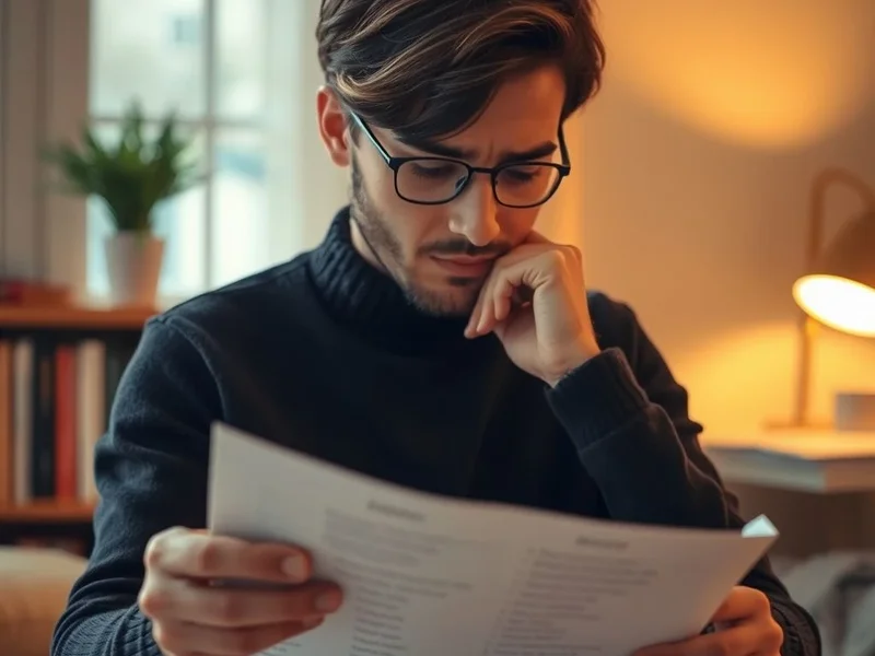 Person looking thoughtful, exploring a list of synonyms for Anxious to expand vocabulary