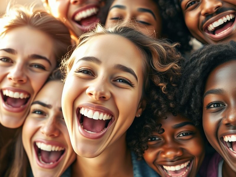 Imagen mostrando varias expresiones de emoción y Sinónimos de Excited